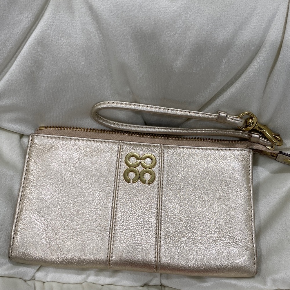 Coach authentic wallet wristlet